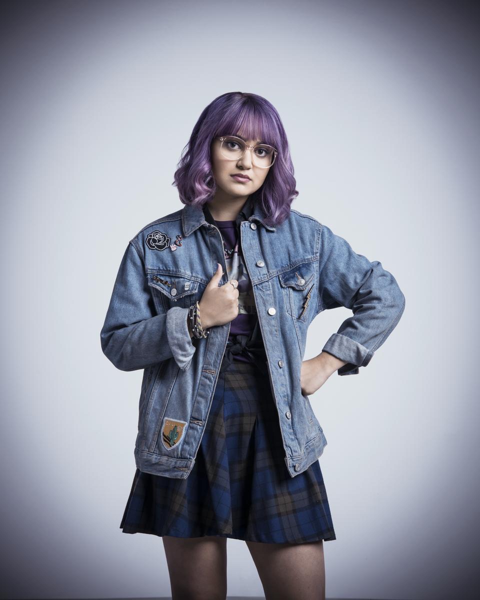 RUNAWAYS - Gert Yorkes (Ariela Barer), shown. (Photo by: Jason Bell/Hulu)